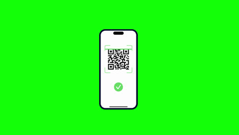 phone-with-scan-qr-code-to-pay-icon-Animation-loop-motion-graphics-video-transparent-background-with-alpha-channel